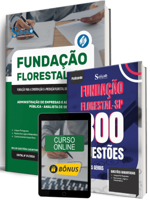 Combo Fundação Florestal 2026 - Analista de Gestão - Administração de Empresas e Administração Pública - Imagem 1