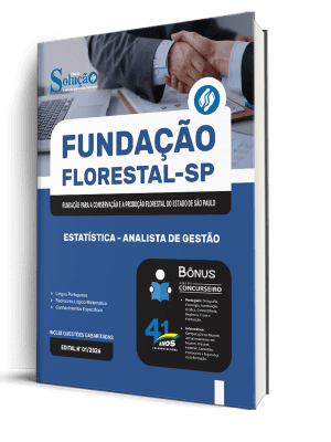 Combo Fundação Florestal 2026 - Analista de Gestão - Estatística - Imagem 2