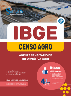 Apostila IBGE CENSO 2027 - Agente Censitário de Informática (ACI) - Imagem 3