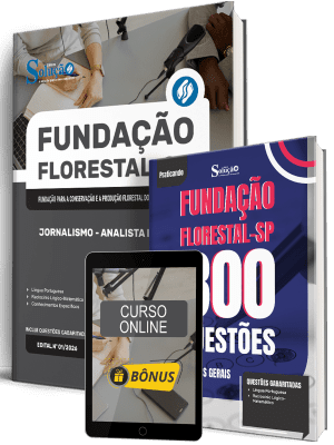 Combo Fundação Florestal 2026 - Analista de Gestão - Jornalismo - Imagem 1