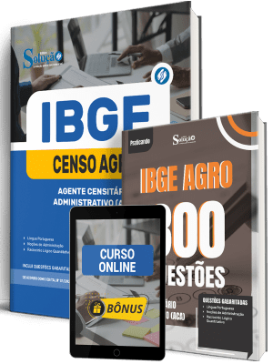 Combo IBGE CENSO 2027 - Agente Censitário Administrativo (ACA) - Imagem 1