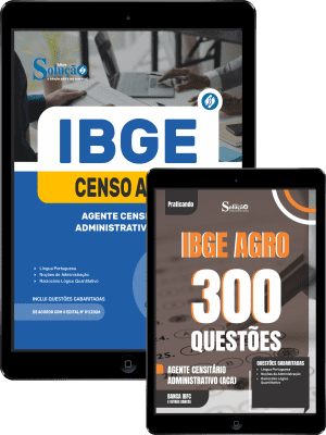 Combo IBGE CENSO 2027 - Agente Censitário Administrativo (ACA) - Imagem 1