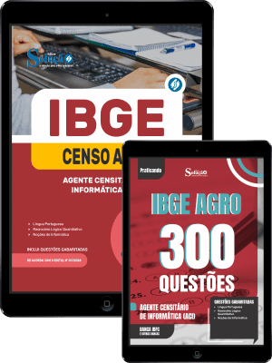 Combo IBGE CENSO 2027 - Agente Censitário de Informática (ACI) - Imagem 1