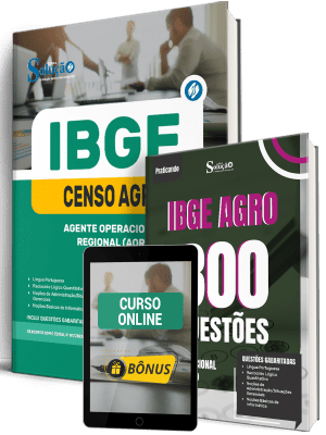Combo IBGE CENSO 2027 - Agente Operacional Regional (AOR) - Imagem 1
