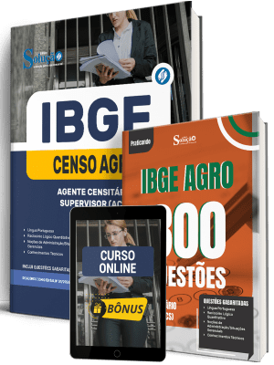 Combo IBGE CENSO 2027 - Agente Censitário Supervisor (ACS) - Imagem 1