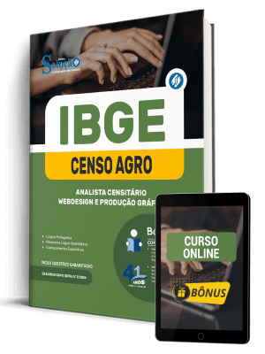 Apostila IBGE CENSO 2027 - Analista Censitário - Webdesign e Produção Gráfica - Imagem 1