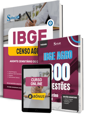 Combo IBGE CENSO 2027 - Agente Censitário de Qualidade - Imagem 1