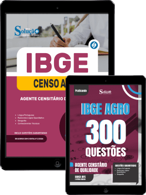 Combo IBGE CENSO 2027 - Agente Censitário de Qualidade - Imagem 1