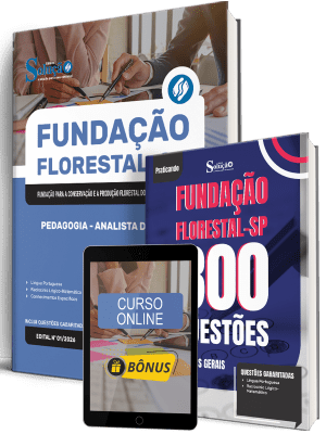 Combo Fundação Florestal 2026 - Analista de Gestão - Pedagogia - Imagem 1