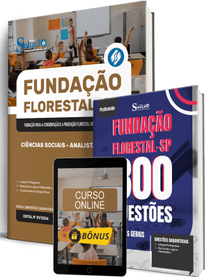 Combo Fundação Florestal 2026 - Analista Ambiental - Ciências Sociais - Imagem 1
