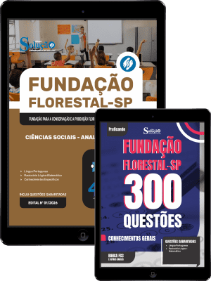 Combo Fundação Florestal 2026 - Analista Ambiental - Ciências Sociais - Imagem 1