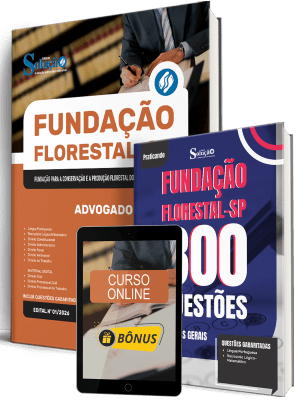 Combo Fundação Florestal 2026 - Advogado - Imagem 1