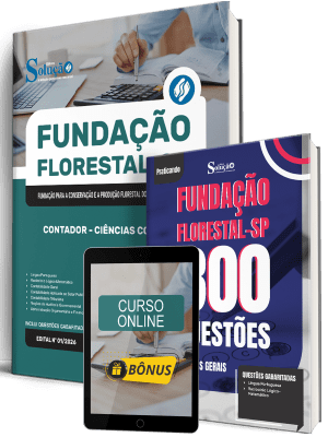 Combo Fundação Florestal 2026 - Contador - Ciências Contábeis - Imagem 1