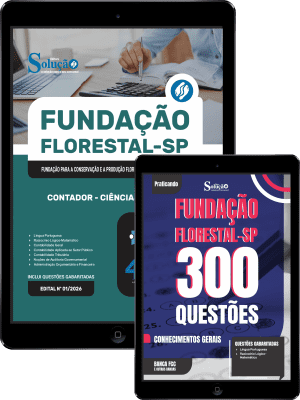 Combo Fundação Florestal 2026 - Contador - Ciências Contábeis - Imagem 1
