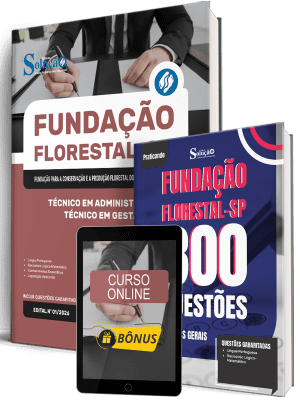 Combo Fundação Florestal 2026 - Técnico em Gestão - Técnico em Administração - Imagem 1