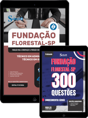Combo Fundação Florestal 2026 - Técnico em Gestão - Técnico em Administração - Imagem 1