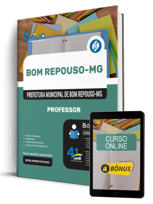 Apostila Prefeitura de Bom Repouso - MG 2026 - Professor - Imagem 1