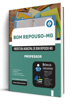 Apostila Prefeitura de Bom Repouso - MG 2026 - Professor - Imagem 2