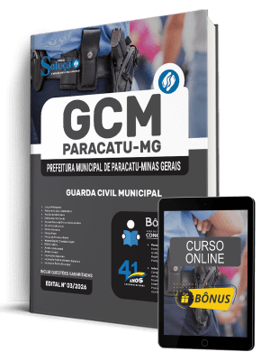 Apostila Prefeitura de Paracatu-MG 2026 - Guarda Civil Municipal - Imagem 1