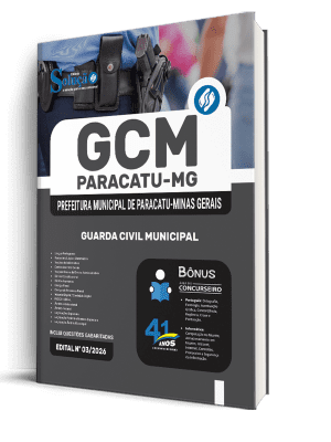 Apostila Prefeitura de Paracatu-MG 2026 - Guarda Civil Municipal - Imagem 2