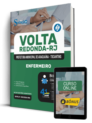 Apostila Prefeitura de Volta Redonda-RJ 2026 - Enfermeiro - Imagem 1