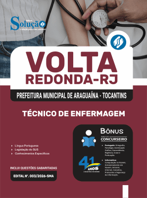 Apostila Prefeitura de Volta Redonda-RJ 2026 - Técnico em Enfermagem - Imagem 3