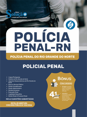 Apostila Polícia Penal-RN 2026 - Policial Penal - Imagem 3