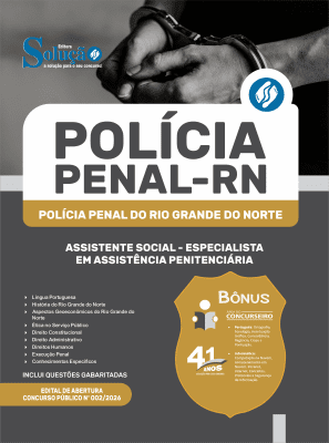 Apostila Polícia Penal-RN 2026 - Especialista em Assistência Penitenciária - Assistente Social - Imagem 3