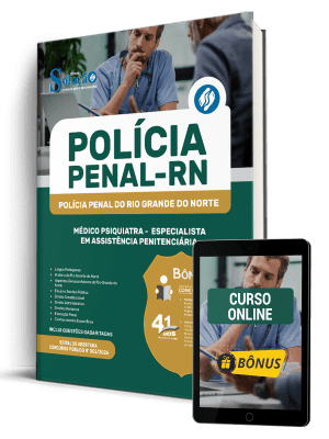 Apostila Polícia Penal-RN 2026 - Especialista em Assistência Penitenciária - Médico Psiquiatra - Imagem 1