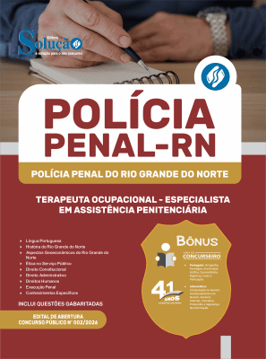 Apostila Polícia Penal-RN 2026 - Especialista em Assistência Penitenciária - Terapeuta Ocupacional - Imagem 3