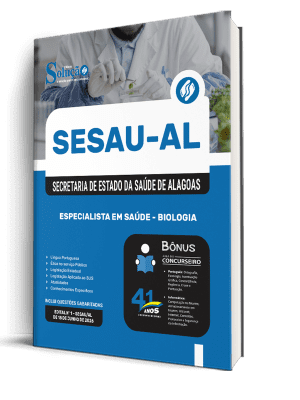 Apostila SESAU-AL 2026 - Especialista em Saúde - Biologia - Imagem 2