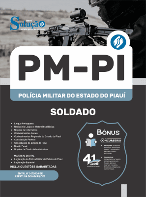 Apostila PM-PI 2026 - Soldado - Imagem 3