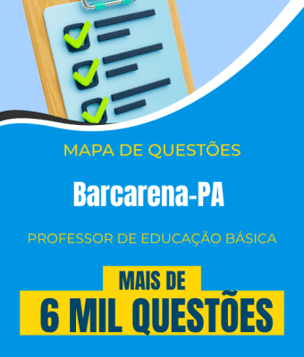 Mapa de Questões Online - SEMED Barcarena-PA - Professor de Educação Básica - 6 Mil Questões - Imagem 1