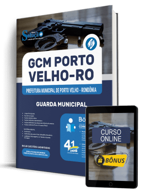Apostila Prefeitura de Porto Velho-RO 2026 - Guarda Municipal - Imagem 1