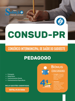 Apostila CONSUD 2026 - Pedagogo - Imagem 3