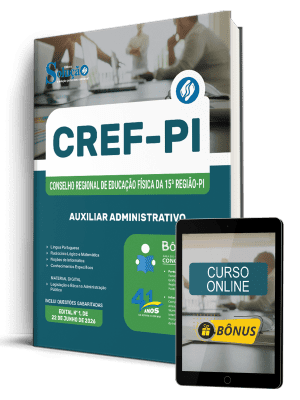 Apostila CREF-15/PI 2026 - Auxiliar Administrativo - Imagem 1