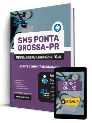 Apostila Prefeitura de Ponta Grossa-PR 2026 - Agente Comunitário de Saúde - Imagem 1