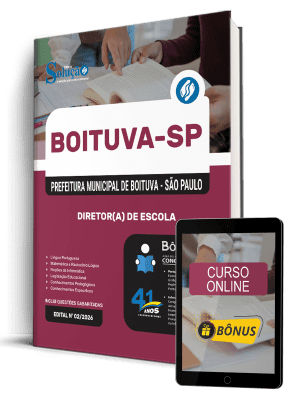 Apostila Prefeitura de Boituva-SP 2026 - Diretor(a) de Escola - Imagem 1