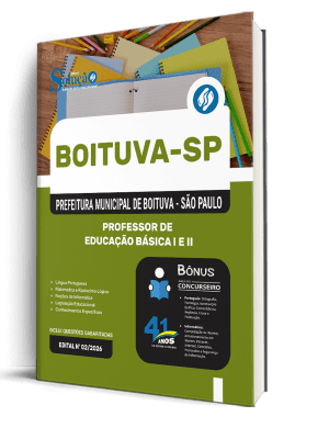Apostila Prefeitura de Boituva-SP 2026 - Professor de Educação Básica I e II - Imagem 2