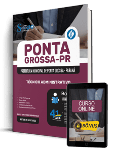 Apostila Prefeitura de Ponta Grossa-PR 2026 - Técnico Administrativo - Imagem 7