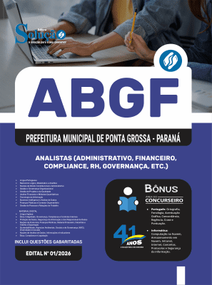 Apostila ABGF 2026 - Analistas - Imagem 3