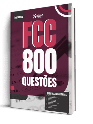 Caderno de Questões FCC - 800 Questões Gabaritadas - Imagem 1