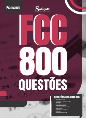 Caderno de Questões FCC - 800 Questões Gabaritadas - Imagem 2