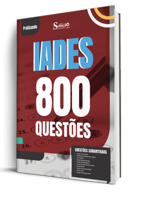 Caderno de Questões IADES - 800 Questões Gabaritadas - Imagem 1