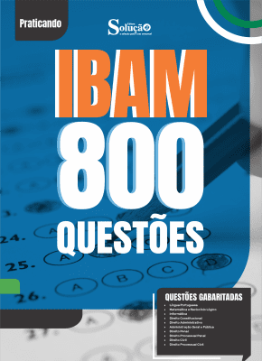 Caderno de Questões IBAM - 800 Questões Gabaritadas - Imagem 2