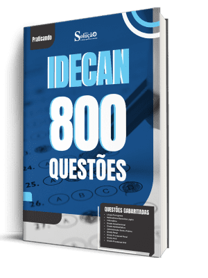 Caderno de Questões IDECAN - 800 Questões Gabaritadas - Imagem 1
