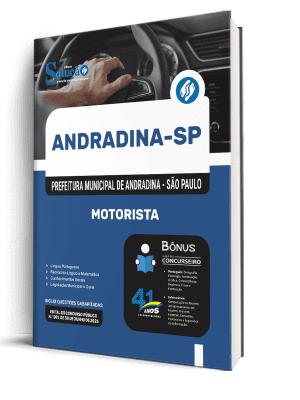 Apostila Prefeitura de Andradina-SP 2026 - Motorista - Imagem 2