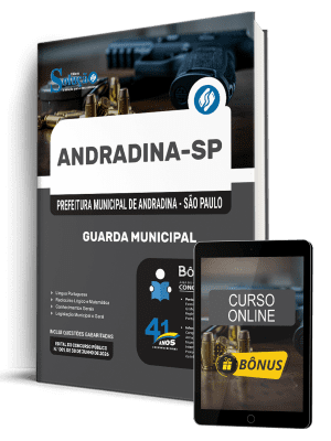 Apostila Prefeitura de Andradina-SP 2026 - Guarda Municipal - Imagem 1