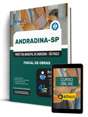 Apostila Prefeitura de Andradina-SP 2026 - Fiscal de Obras - Imagem 1