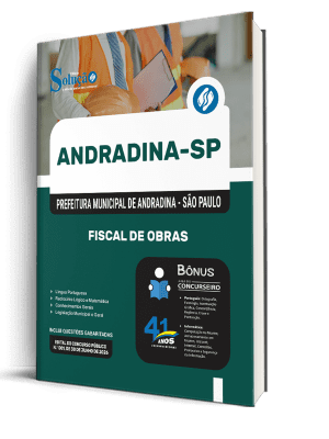 Apostila Prefeitura de Andradina-SP 2026 - Fiscal de Obras - Imagem 2